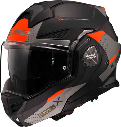 CASCO ABATIBLE LS2 ADVANT X OBLIVION TITANIUM